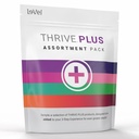 Le-Vel Thrive Plus pacote de variedade Suplemento nutricional Sampler, 30 líquido, chiclete, peças da cápsula, 30 cada um, bem-estar conveniente variedade