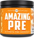 Surpreendente Nutrição Incrível PRÉ-PRESIDENTE Ultimate Pré-Esforço Suplemento 30 Servings Powder 2.5 Grams BCAA Por Serviço (30 Servings, Laranja Natural)