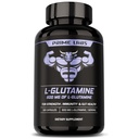 Prime Labs L Cápsulas de Glutamina 600mg - Suporta Força, Recuperação muscular, Imunidade, & Gut Health - Suplemento de Ácido Amino - para homens e mulheres
