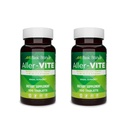 Marcas básicas Aller-Vite - Comprimidos de alívio de alergia natural - Apoio homeopático sinusal e nasal com bioflavonóides, vitaminas A, B2, B5, C, E e cálcio - 100 comprimidos Vegan - 2-Pack
