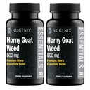 Nugenix Essentials Horny Goat Weed Extract - Epimedium Extract - 60 Cápsulas