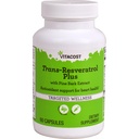 Vitacost Trans-Resveratrol Plus -- 60 Cápsulas Vegetarianas