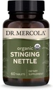 Dr. Mercola Orgânico Stinging Nettle Suplemento dietético, 60 Servings (60 comprimidos), não OGM, Gluten Free, Soy Free, USDA Orgânico