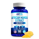 Gostamos de Vitaminas Extrato de Mango Africano 500mg - 5000mg Equivalente 10:1-180 Cápsulas - 6 Mês de Abastecimento de Cápsulas de Mango Africano – Suporta Metabolismo de Gordura e Saúde Digestiva