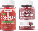 Pastilhas complexas de vitamina B com gomas de beterraba