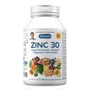 ANDREW LESSMAN Zinc 30mg - 180 Cápsulas - Citrato de zinco altamente absorvível. Suporta Imune, Esquelético, Digestivo e Saúde da Pele. Cápsulas Pequenas Fácil de Engolir. Sem aditivos