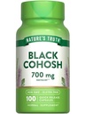 Nature's Truth Black Cohosh (100 cápsulas) Extrato de raiz (sem OGM e sem glúten) Suplemento gratuito