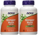 Ginger Root 550mg 100 Cápsulas (Pack de 2)