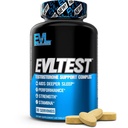 EVL Complete Testosterona Booster for Men - pós-treino Recuperação Suplemento Testosterona com DIM Plus D Ácido Aspártico e Tribulus - EVLTest Bloqueador de Estrogênio para Homens Pós-treino Suplemento
