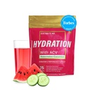 Elementos Essenciais Pacotes de Hidratação - Melancia Pacote de Pepino - Eletrolíticos Livres de Açúcar Pacotes de Pó - 25 Stick Packs de Eletrolíticos Sem Açúcar - Bebida de Hidratação - com ACV e Vitamina C