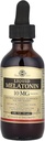 Solgar líquido Melatonina 10 mg, Natural Black Cherry Flavor - 2 fl oz - Ótimo para Jet Lag - Vegan, Gluten & Dairy Grátis, Kosher - 59 Servings