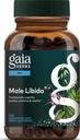 Gaia Herbs Male Libido - Suplemento de ervas com serra Palmetto, Erva de cabra tesão, Maca & Aveia - Suporta resistência, Vitalidade e equilíbrio hormonal para homens - 120 Vegan líquido Phyto-Capsules (30-dia de fornecimento)