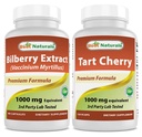 Melhor Naturals Bilberry Extract 1000mg & Tart Cherry Extract 1000 mg