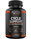 Suporte ao ciclo Suplemento para homens e mulheres - Fígado Natural Limpar Detox e Reparação - Gut Health & Rim Suporte com Cardo de Leite, Raiz de beterraba, Dandelion, Colina, Extrato de alcachofra - 60 Cápsulas