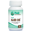 Peak Pure & Natural, suplemento de óleo de krill de pico - melhor do que óleo de peixe para a saúde conjunta e do coração - Krill Suplemento de cérebro de óleo - EPA, DHA, e astaxantina - 60 softgels