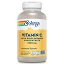 SOLARAY Vitamina C 1000mg com Bioflavonoids Concentrado - Cápsulas de vitamina C com Rose HIPS e Acerola Cherry - Antioxidante, Saúde do Coração e Imune Suporte Suplemento, Vegan, Não-GMO, 250 Servings