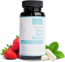 Digestivo Probiótico, Prebiótico, Postbiótico e Enzima para Mulheres, Gut completa e todo o alimento Suplemento de suporte digestivo, prateleira estável avançado pré / Pro / Postbiótico, 60 Cápsulas