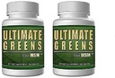Saúde diária, Ultimate Greens com HSH 360 Cápsulas, 1925mg Vegan Friendly Toda a Alimentação Suplemento Superalimentar Não Glúten Glúten Free Nutrientes Alcalizantes 2 Meses Fornecimento