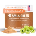 Amla Powder Superfood Supplement with Pumpkin Spice, 20x Ultra Concentrated Amla, Made with Cinnamon, Ginger, Nutmeg, Craves, Allspice, Cardamomom, Groselhas indianas, Pumpkin Spice, 30 Servings
