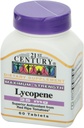 21o século Lycopene 25mg, 60 comprimidos Cada (Pacote de 4)
