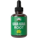 Kava Kava Raíz Extrair Calming Liquid Drops Mais Concentrado - 1:3 Taxa de Extração. Vegan suplemento de ajuda para relaxar, calmante, sono natural. Açúcar livre de glúten EUA testado tintura
