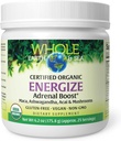 Toda a Terra e Mar de Fatores Naturais, Energizar Adrenal Boost com Maca Root, Ashwagandha & Mais 6.2 oz Pó