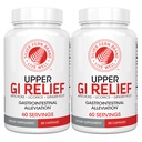 Silver Fern GI Relief - Suplemento Natural de Ervas - Tudo Natural com Extrato de Folha de Alcachofra, Extrato de Raiz de Ginger, e GutGuard Alcaçuz Flavonoides (2 Garrafas - 120 Cápsulas - 60 Dia Fornecimento)