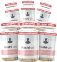 IBDassistTM Hashi Ajuda suporte tireóide para mulheres e homens - Suplemento tireóide para doença de Hashimoto e hipotireoidismo* - com Ashwagandha, Selênio, Zinco, Vitaminas Essenciais & Mais - 30 Cápsulas (6 Pack)