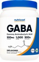 Nutricost Pure GABA 500G Pó (ácido aminobutírico gama) (500 gramas/1.1 libras)