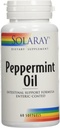 Solaray - Óleo de hortelã, 60 softgels