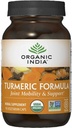 Orgânico Índia Curcumina Turmérica Herbal Supplement - Mobilidade Conjunta e Suporte, Suporte do Sistema Imune, Resposta Inflamatória Saudável, Suplemento Raiz inteira, Trikatu Orgânico - 90 Cápsulas
