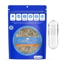 Capsulina Tamanho 0 Cápsulas de Gelatina Vazias, Clear - 1000 Contagem Grátis Glúten, Kosher, Não-GMO Certified Pill Caps Pure Bovine para enchimento de suplementos DIY