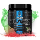 eFlow Nutrition Enrage Black High Stimulant Pre Treino Suplemento - Pré-treino Pó para aumentar a energia, bombas e força - 4 sabores (30 Servings) (Sour Mealon)