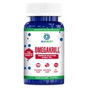 BioTrust OmegaKrill EPA & DHA Omega 3 Suplemento, óleo de peixe e krill para fornecer suporte para articulação, coração, cérebro, olho e pele (30 Servões)