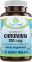 Livamed - Crómio 200 mcg (ChromeMate GTF)
