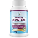 Probiótico Pro Gut Vita - Gut Saúde Suporte Probiótico & Fórmula Vitamina - Promover a digestão saudável, absorção de nutrientes, movimentos de intestino - ajudar a melhorar o microbioma Gut para benefícios adicionais de saúde