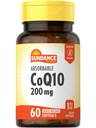 Sundance CoQ10 200mg Softgels □ 60 Contagem com Extrato de Pimenta Preta