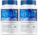 LIVORKA (2 Pack) Sciatisooothe - Sciatisoothe Supplement, Sciati Soothe, Sciatisoothe Vitaminas, Sciatisooth, Sciati Soothe Supplement, Sciatic Sooth, 120 Cápsulas para 2 Meses
