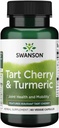 Swanson Hiactives Tart Cherry & Turmeric 60 Veg Cápsulas
