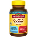 Natureza Made CoQ10 400mg, Suplemento dietético para apoio à saúde do coração, 40 Softgels, 40 fornecimento dia