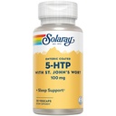 SOLARAY 5- HTP Plus Erva de São João - 30 Cápsulas Entérico- Revestidas - 100 mg - 30 Serventes