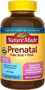 Nature Made Pré-natal + Dha 200 mg Suplemento dietético (Netcount 150 Gels macios), 150Count ()
