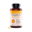 NatureWise Vitamina D3 4000iu (100 mcg) Fornecimento de 1 ano para apoio imunológico, função muscular saudável, e saúde óssea - Não-GMO, sem glúten em Oliva Extra Virgem Orgânica, (Mini Softgel), 360 Contagem