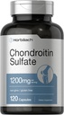 Horbaäch Chondroitin Sulfate 1200mg □ 120 Cápsulas Não-GMO e Suplemento sem glúten