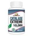 Rise-N-Shine Catalase Extreme Supplement 10.000 com serra Palmetto, Biotin, Fo-Ti, PABA - Suplementos de cabelo para cabelos fortes - 60 Cápsulas