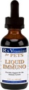 Rx Vitaminas Líquido Immuno Dog & Cat Imune Support - Reishi Mushroom Plus L-Lysine para Gatos - Dog Immunity Booster Supplement - Bacon Flavor - 2 oz.