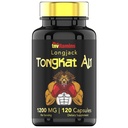 Tongkat Ali para homens: 1200 mg x 120 Cápsulas Também conhecido como Longjack Root , 100% All-Natural & Ultra Potent Tongkat Ali Suplemento , Energia, Potência, Força, Desempenho Atlético, & Nutrição Desportiva