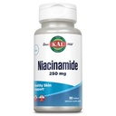 KAL Niacinamida 250mg Comprimidos, Suplemento Vitamina B3 para a saúde da pele, Metabolismo Energético, Nervo, Circulação e Digestão Suporte, Absorção melhorada ActivTabs, Vegan, 100 Servings, 100 Comprimidos
