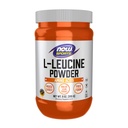 NOW Foods Sports Nutrition, L-Leucine Powder, constrói tecido magro*, Aminoácidos, 9-Ount