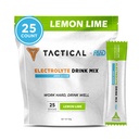 Fluid Tactical - Açúcar Zero, Keto Electrolyte Powder, Pacotes de Hidratação, Made in USA (Lemon Lime, 25 Count)